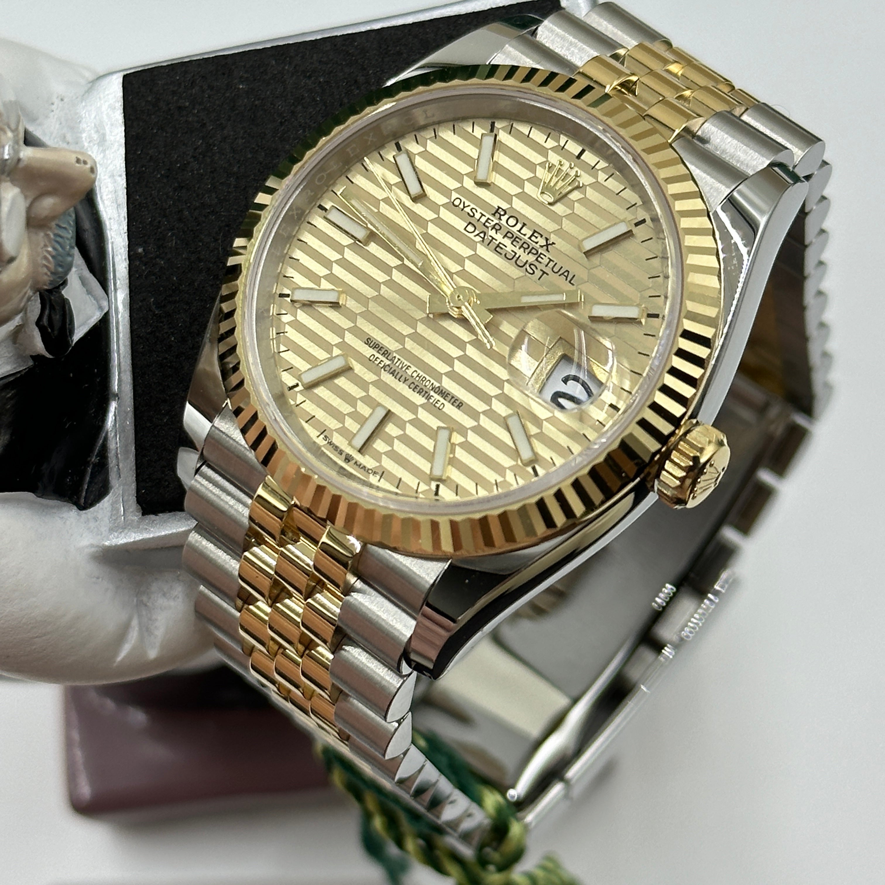 Rolex Datejust 36 126233 Champ Flute Jubilee 2024