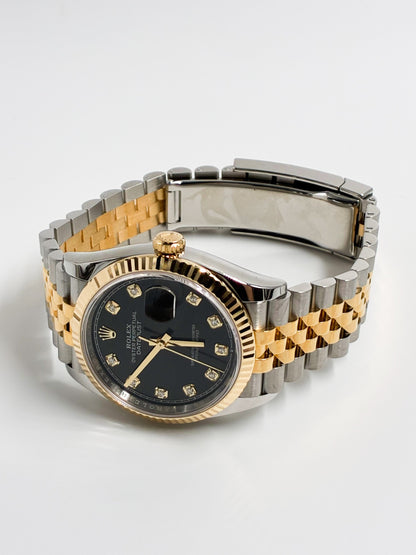 Rolex Datejust 36 126233G Black Jubilee 2025