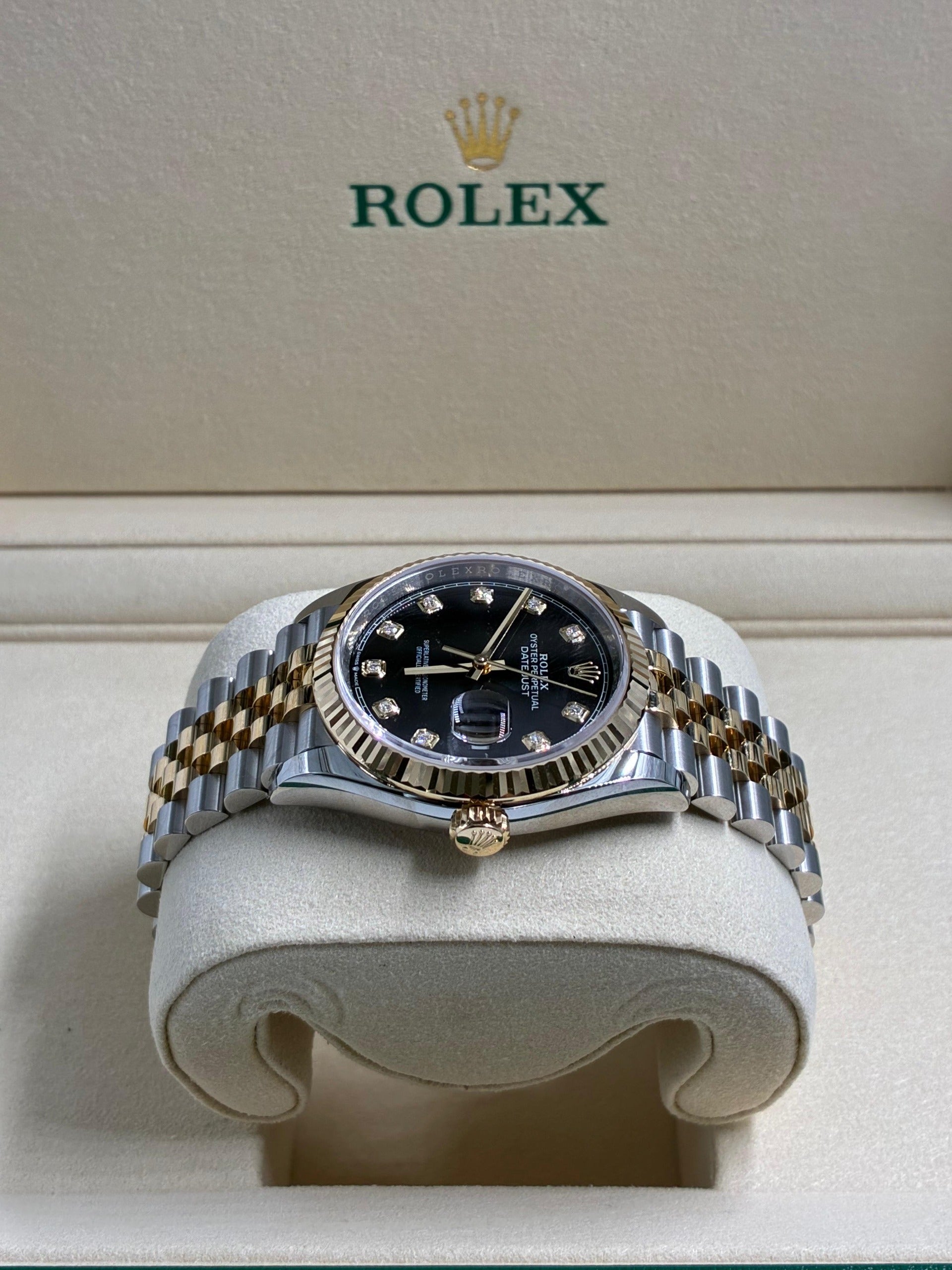 Rolex Datejust 36 126233G Black Jubilee 2025