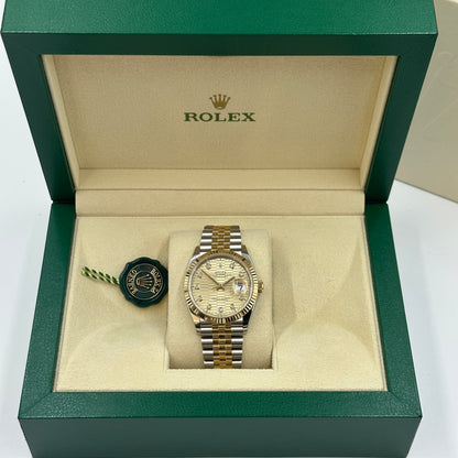 Rolex Datejust 36 126233G Champ Fluted Jubilee 2024