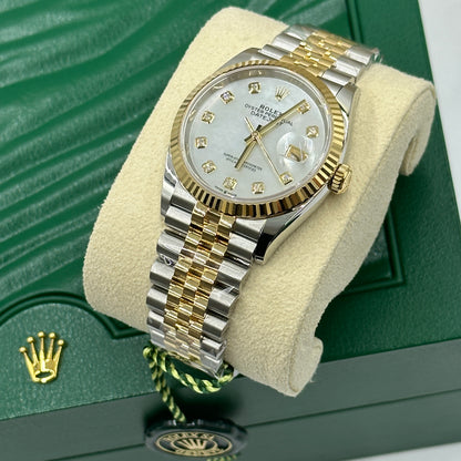 Rolex Datejust 36 126233Ng Weißes Jubiläum 2025