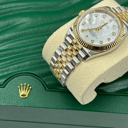 Rolex Datejust 36 126233Ng Weißes Jubiläum 2025