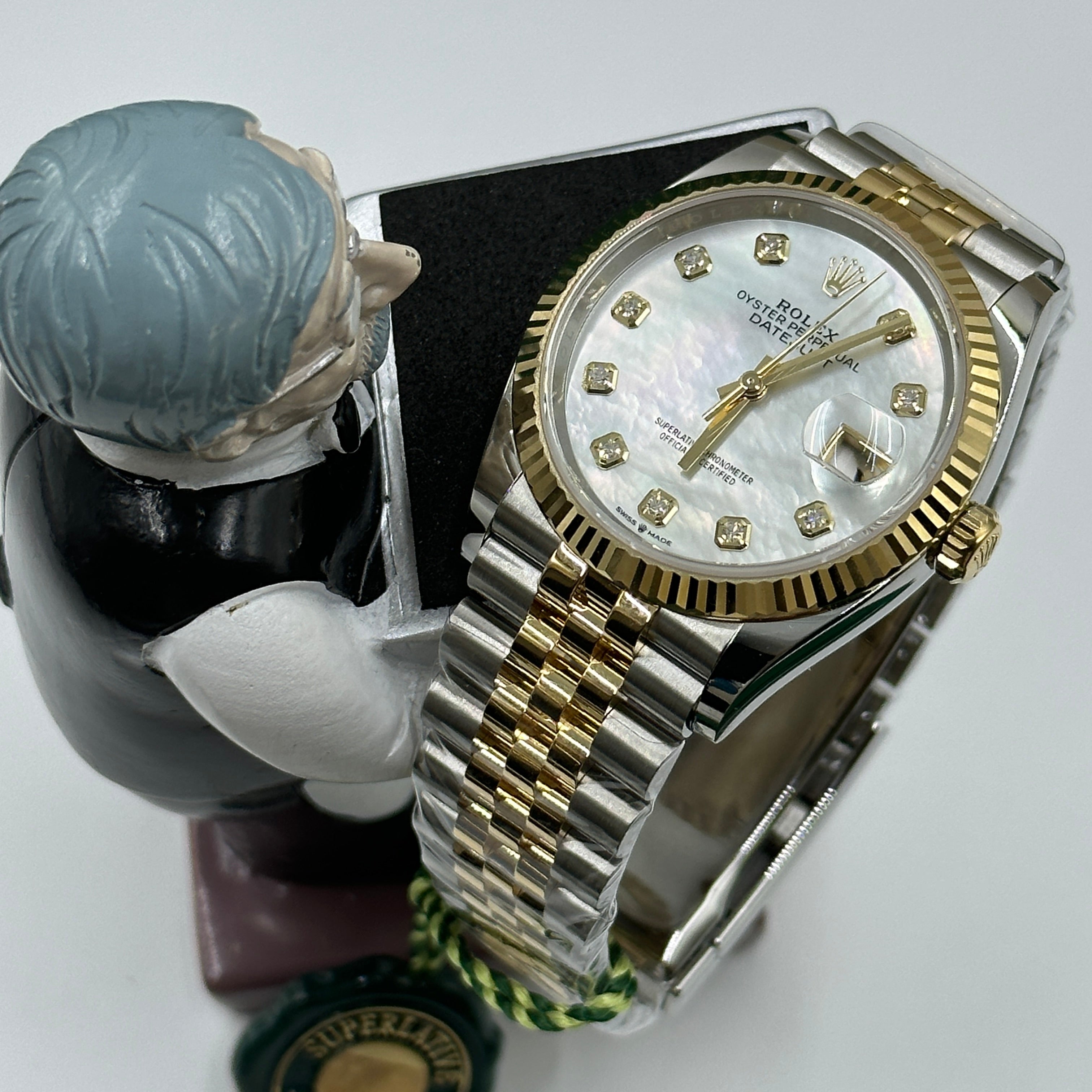 Rolex Datejust 36 126233Ng Weißes Jubiläum 2025
