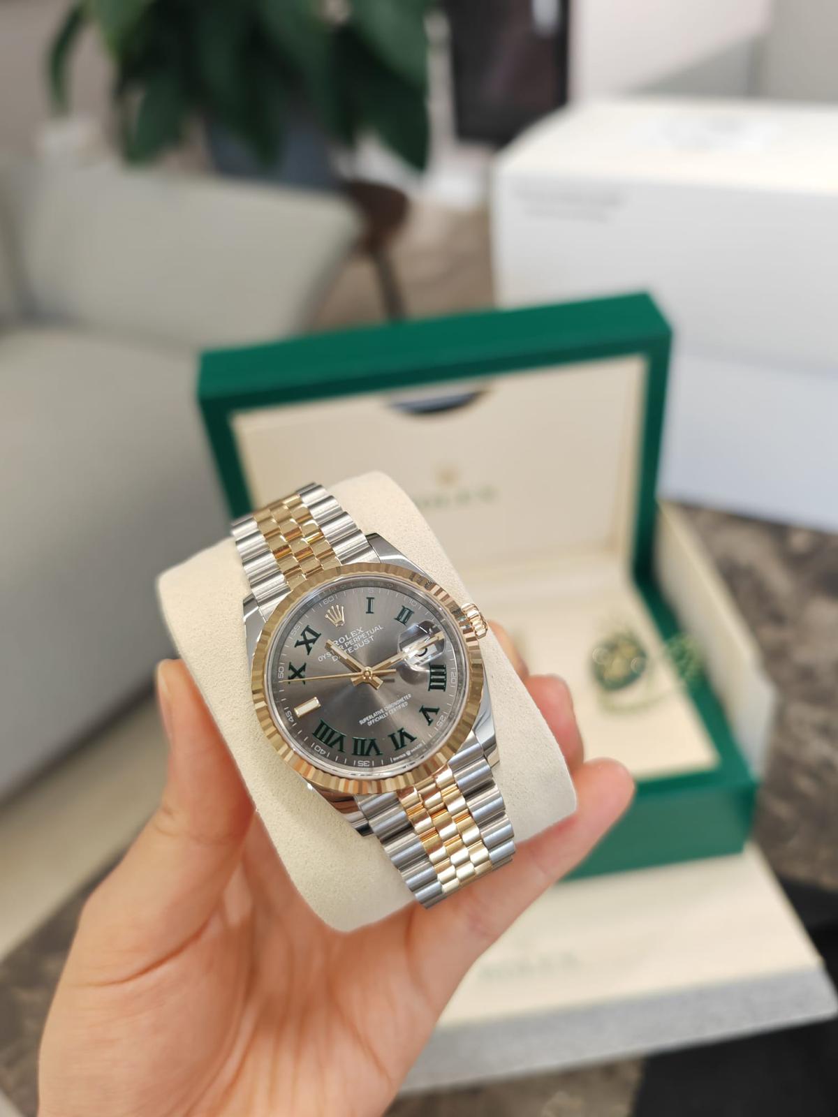 Rolex Datejust 36 126233 Wimbledon Jubilee 2025