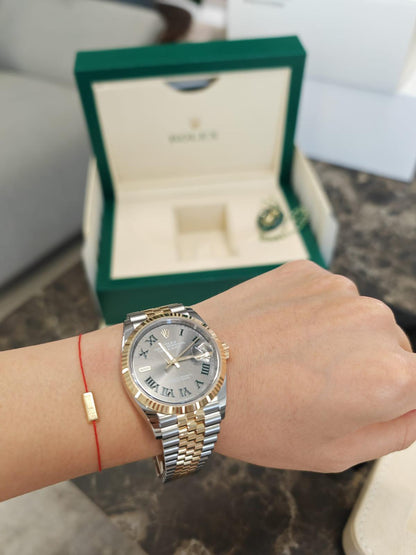Rolex Datejust 36 126233 Wimbledon Jubilee 2025