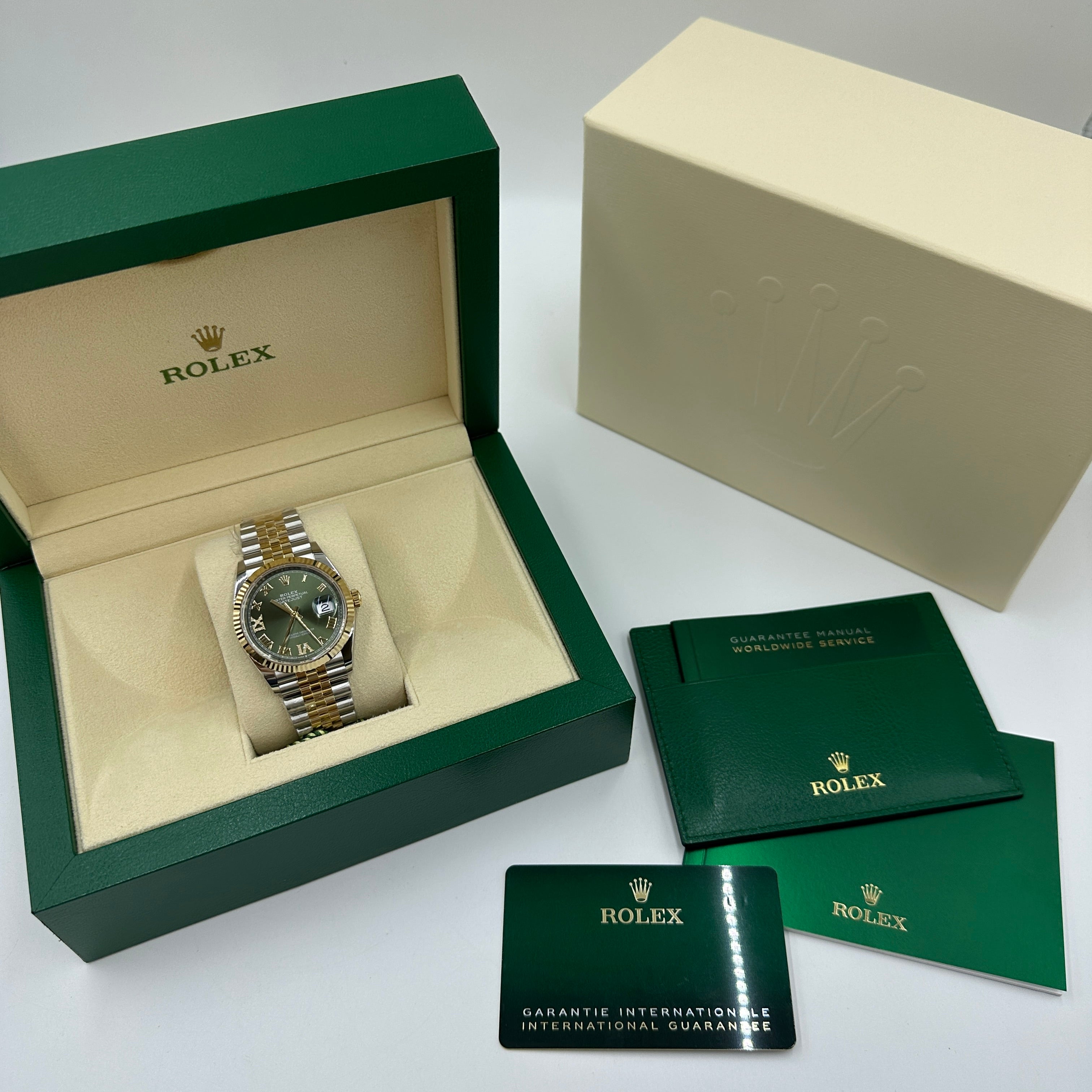 Rolex Datejust 36 126233 Grün VIIX Jubiläum 2024