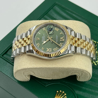 Rolex Datejust 36 126233 Green VIIX Jubilee 2025