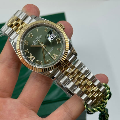 Rolex Datejust 36 126233 Grün VIIX Jubiläum 2024