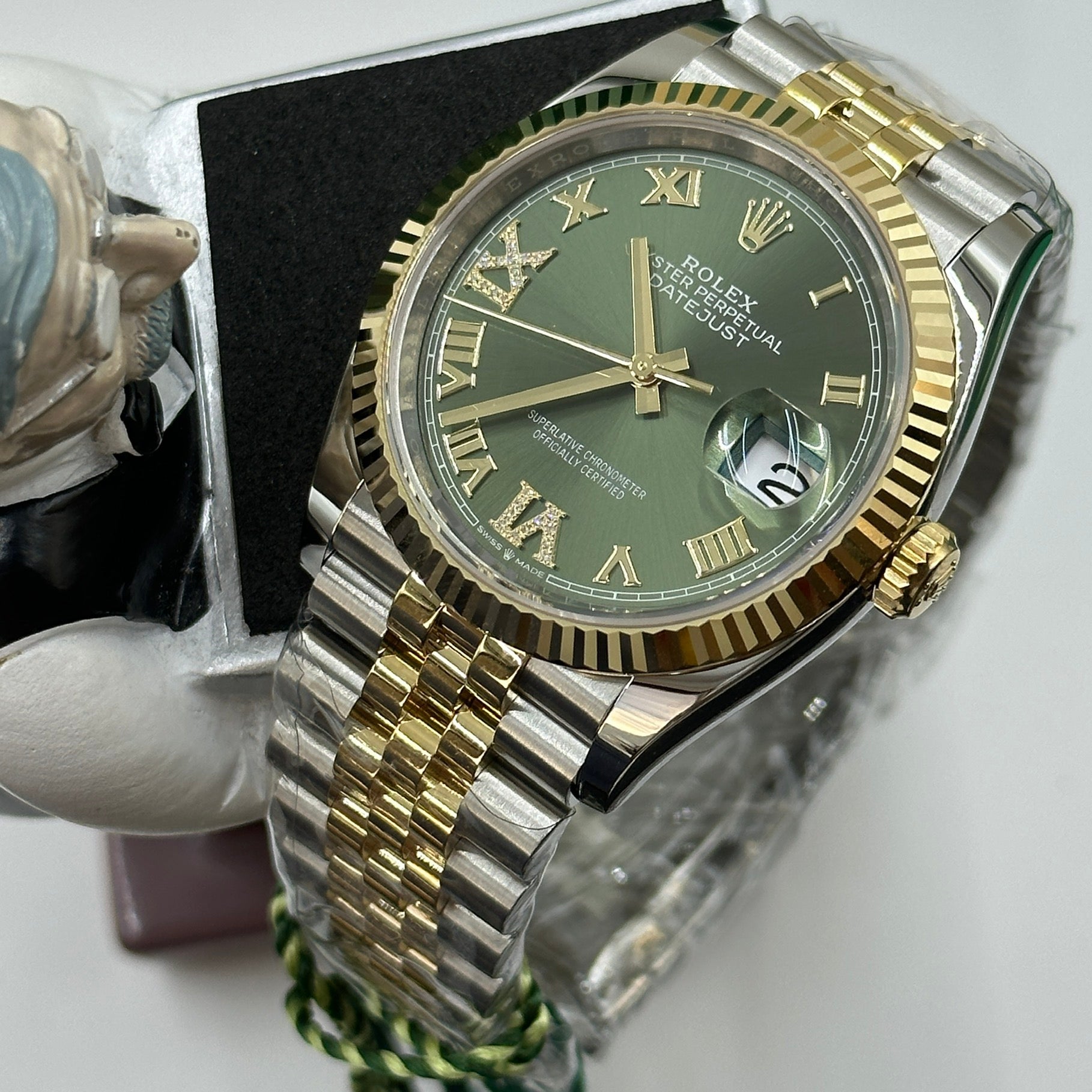 Rolex Datejust 36 126233 Grün VIIX Jubiläum 2024