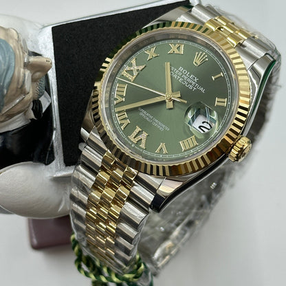Rolex Datejust 36 126233 Grün VIIX Jubiläum 2024