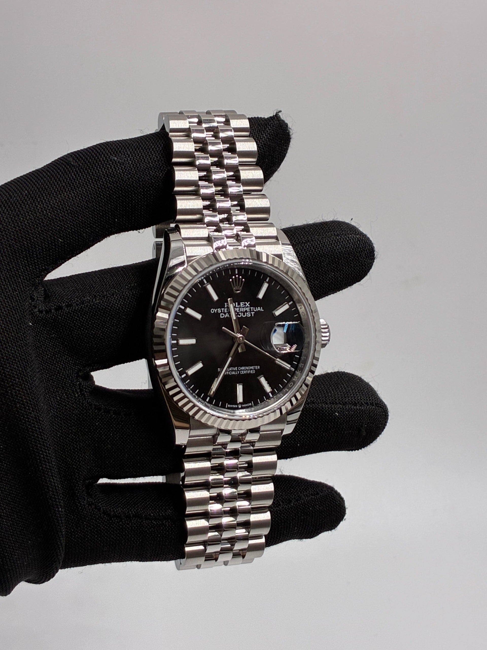 Rolex Datejust 36 126234 Black Index Jubilee 2026