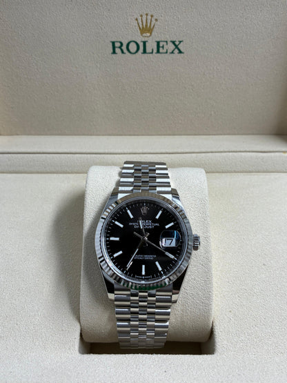 Rolex Datejust 36 126234 Black Index Jubilee 2026