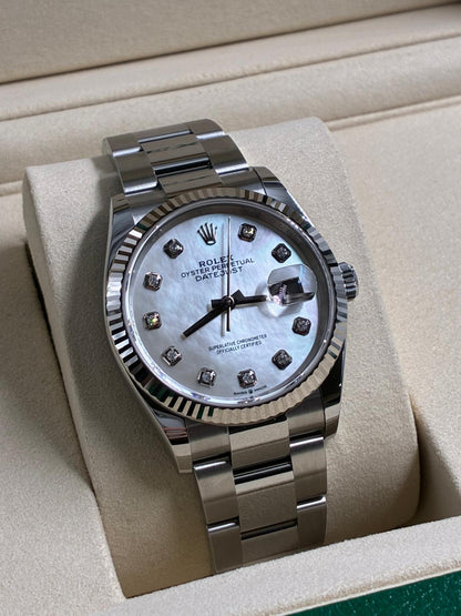 Rolex Datejust 36 126234NG White Oyster 2026