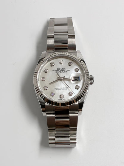 Rolex Datejust 36 126234NG White Oyster 2026