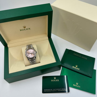 Rolex Datejust 36 126234 Rosa Roman VIIX Diamant-Zifferblatt Jubilee