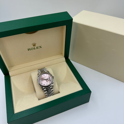 Rolex Datejust 36 126234 Rosa Roman VIIX Diamant-Zifferblatt Jubilee
