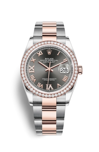 Rolex Datejust 36 126281RBR VIIX Grey Roman Oyster