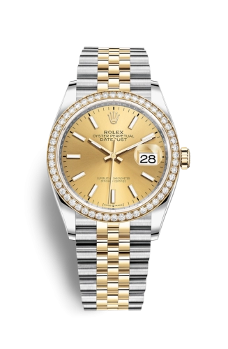 Rolex Datejust 36 126283RBR Champagne Index Jubilee