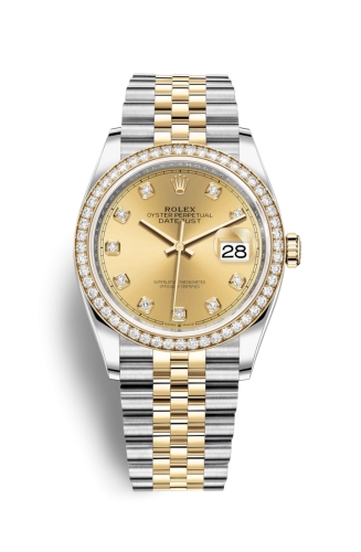 Rolex Datejust 36 126283RBR Champagne Diamond Jubilee