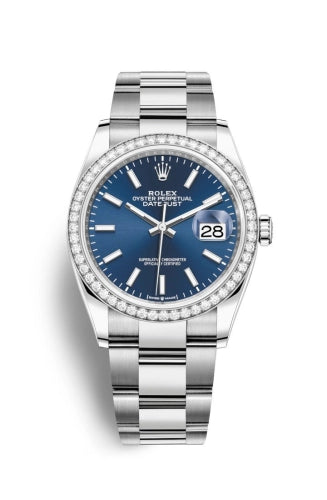 Rolex Datejust 36 126284RBR Blue Index Oyster