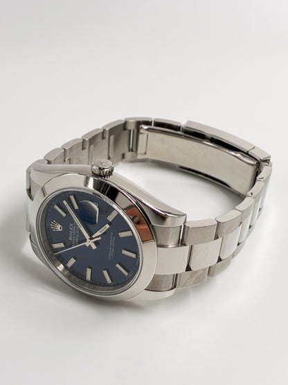 Rolex Datejust 41 126300 Blue Index Oyster 2025