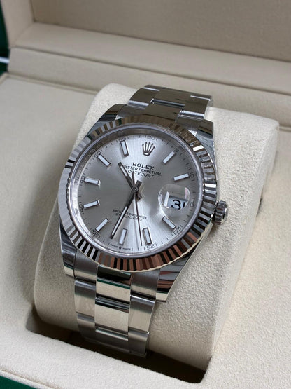 Rolex Datejust 41 126334 Silver Index Oyster 2025