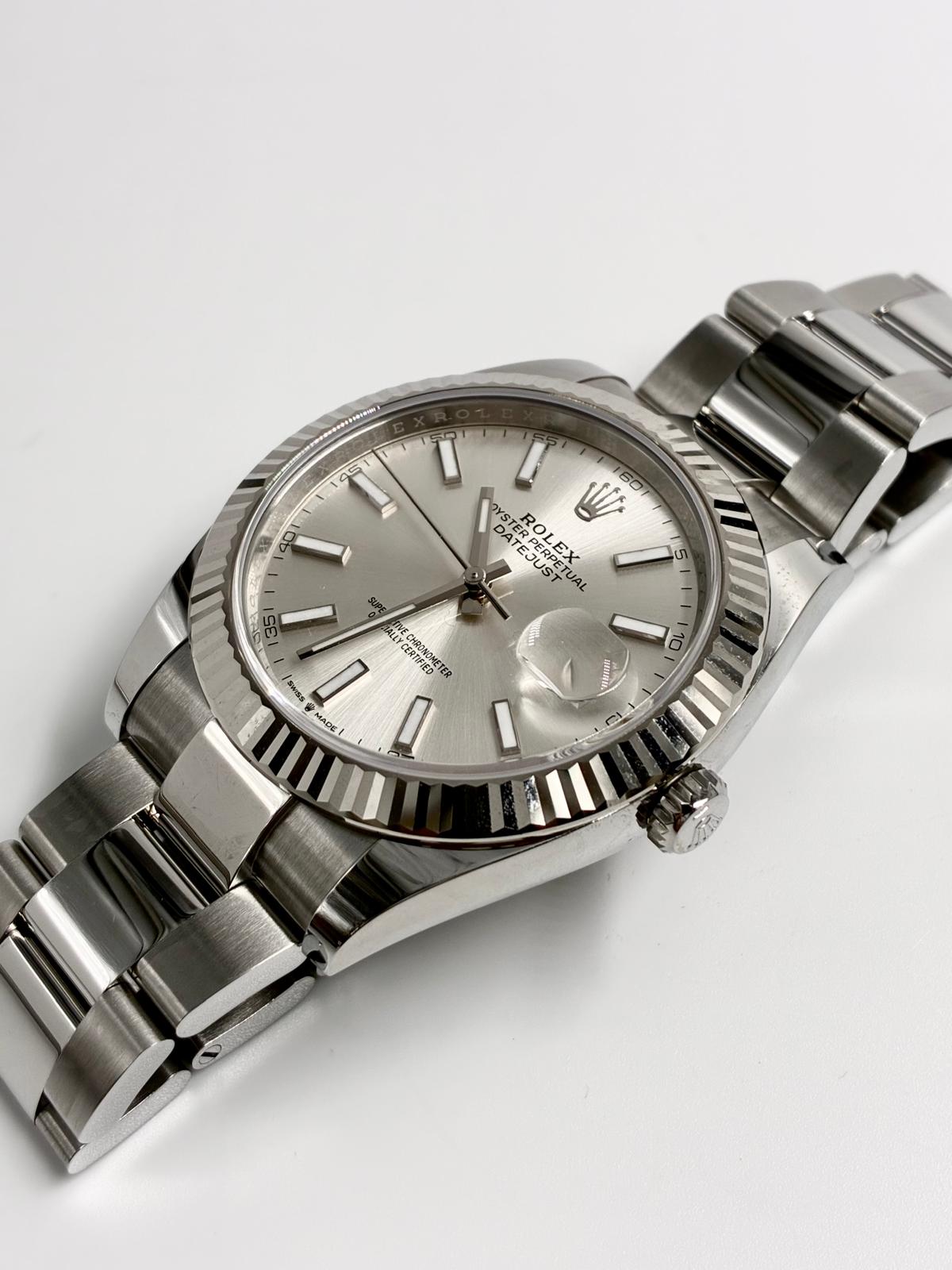 Rolex Datejust 41 126334 Silver Index Oyster 2025