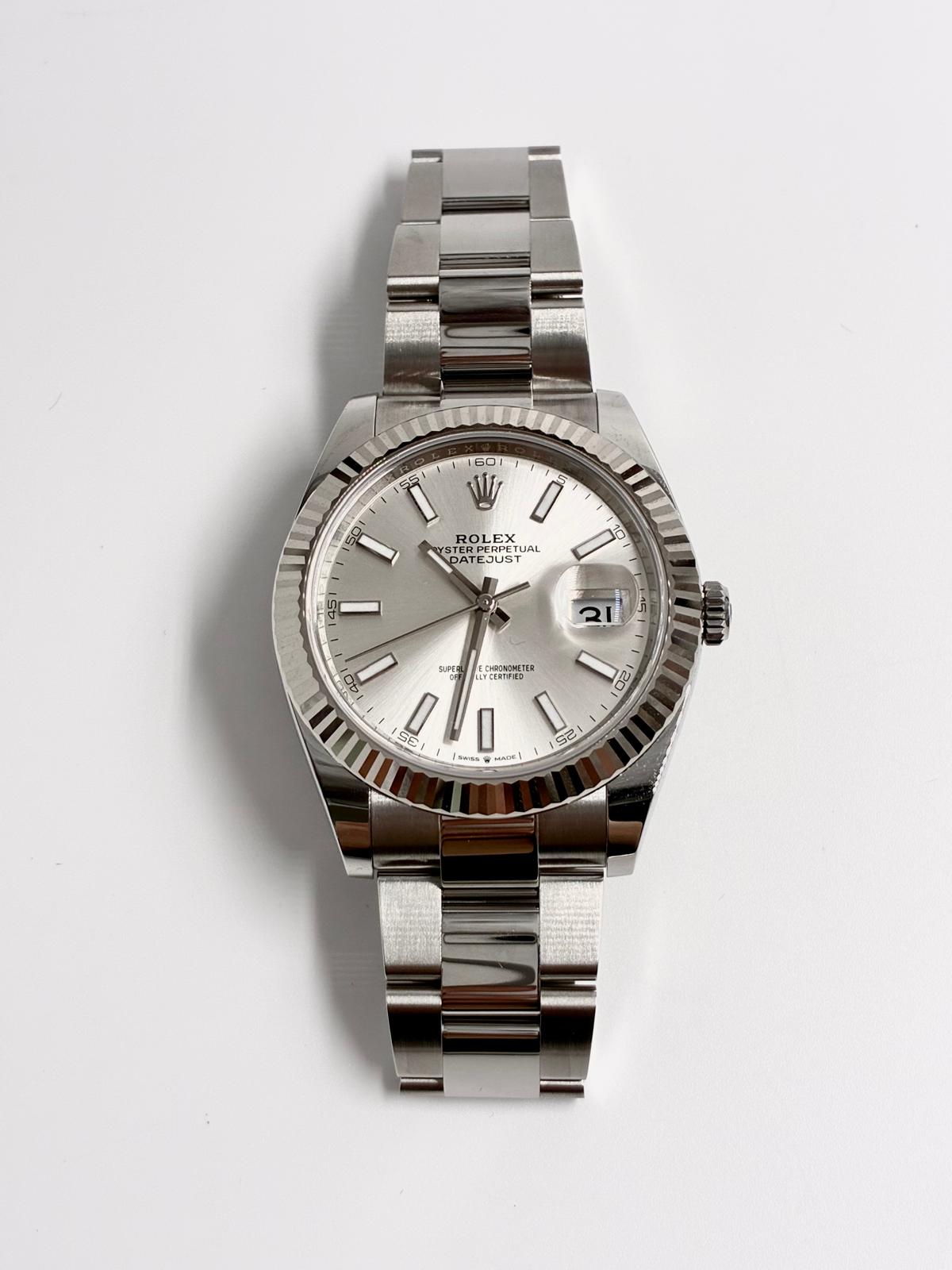 Rolex Datejust 41 126334 Silver Index Oyster 2025