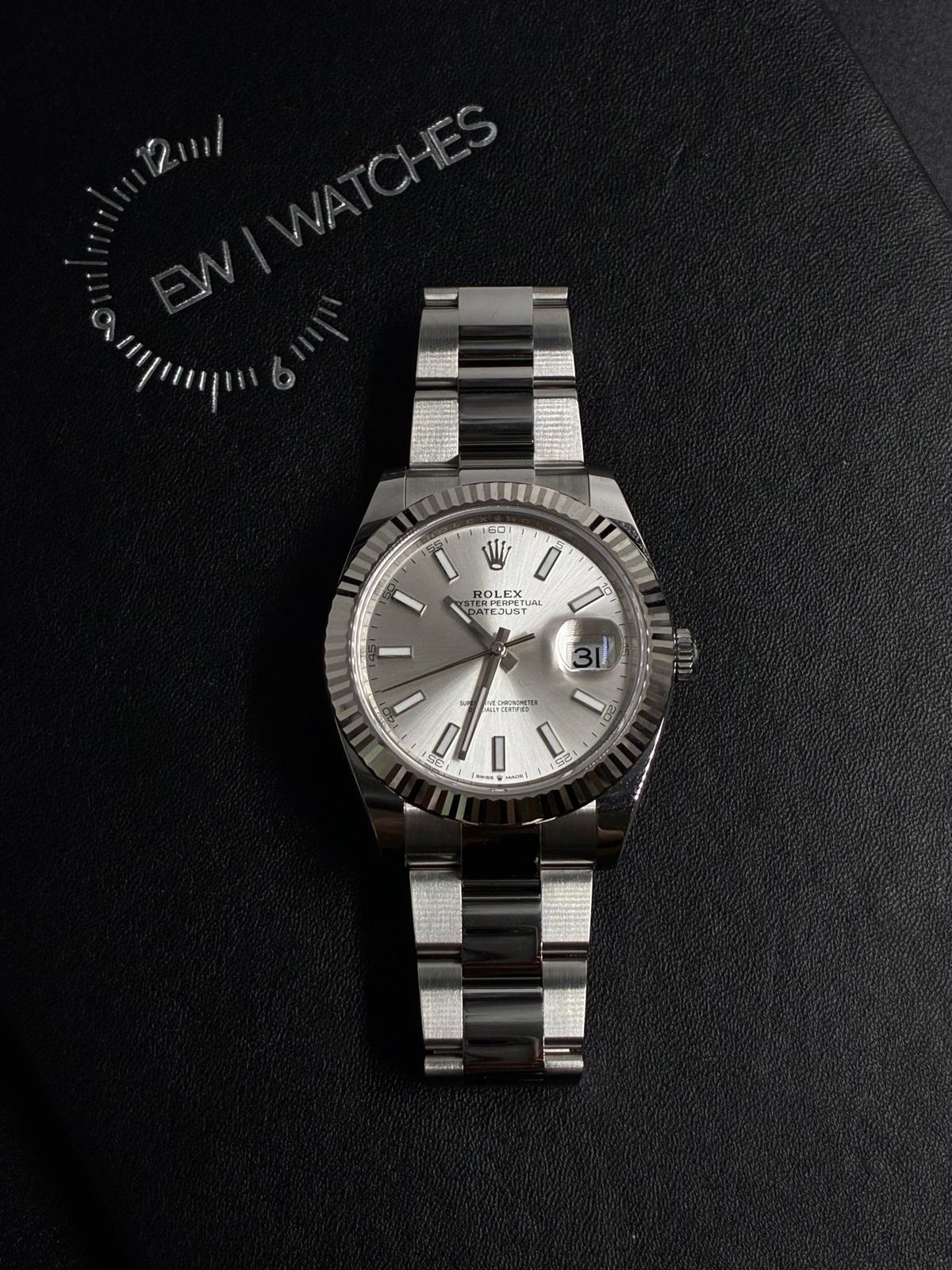 Rolex Datejust 41 126334 Silver Index Oyster 2025