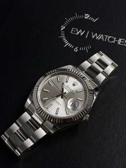 Rolex Datejust 41 126334 Silver Index Oyster 2025