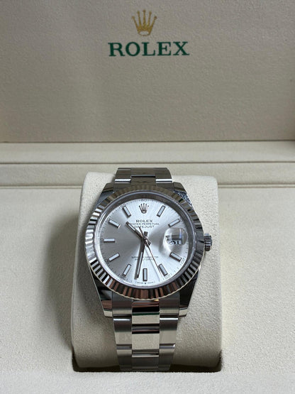 Rolex Datejust 41 126334 Silver Index Oyster 2025