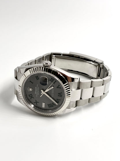 Rolex Datejust 41 126334 Wimbledon Oyster 2025