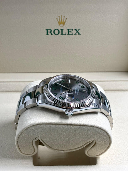 Rolex Datejust 41 126334 Wimbledon Oyster 2025