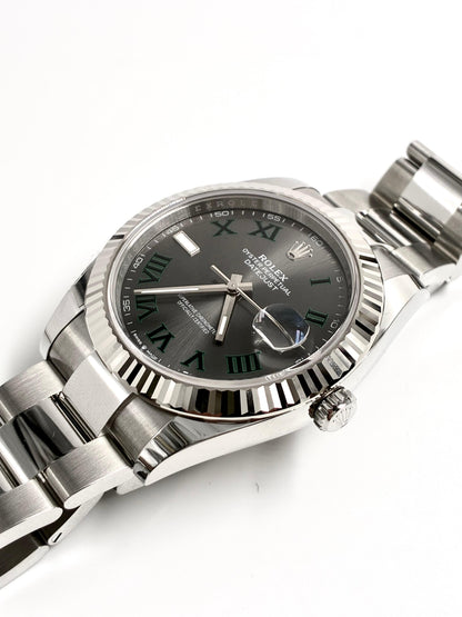 Rolex Datejust 41 126334 Wimbledon Oyster 2025