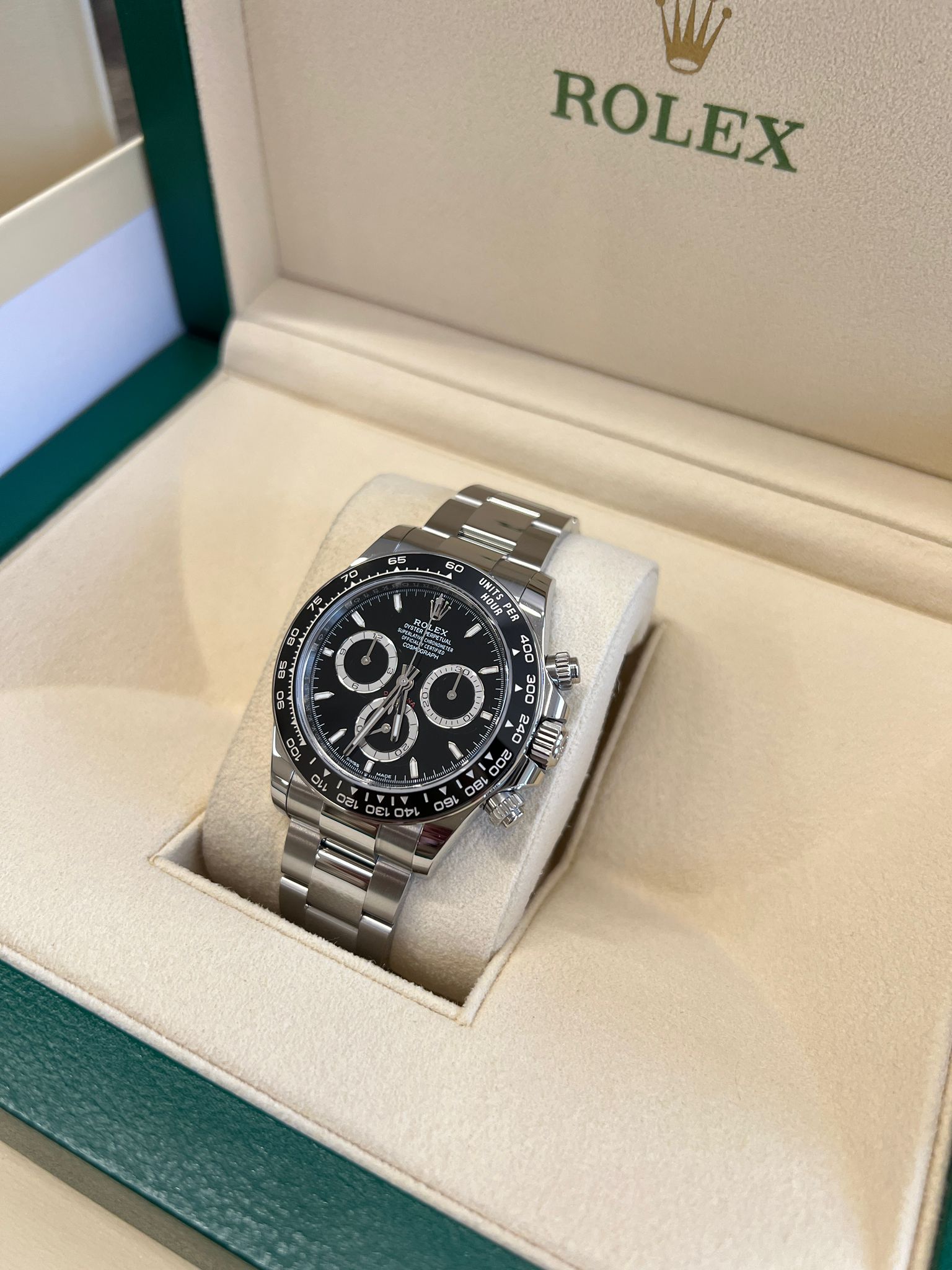 Rolex Cosmograph Daytona 126500 Schwarz