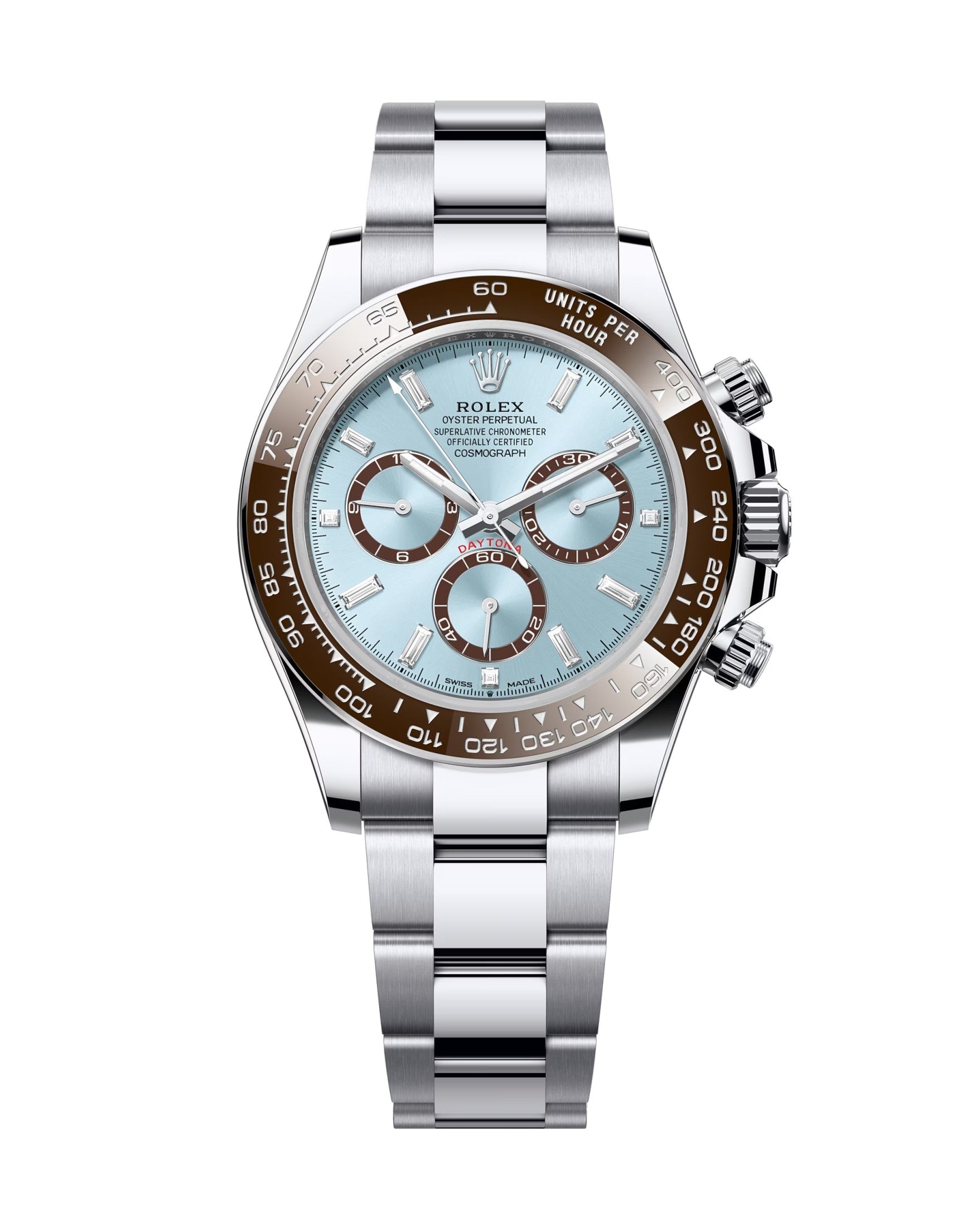 Rolex Cosmograph Daytona 126506 Eisblau mit Diamanten besetzt