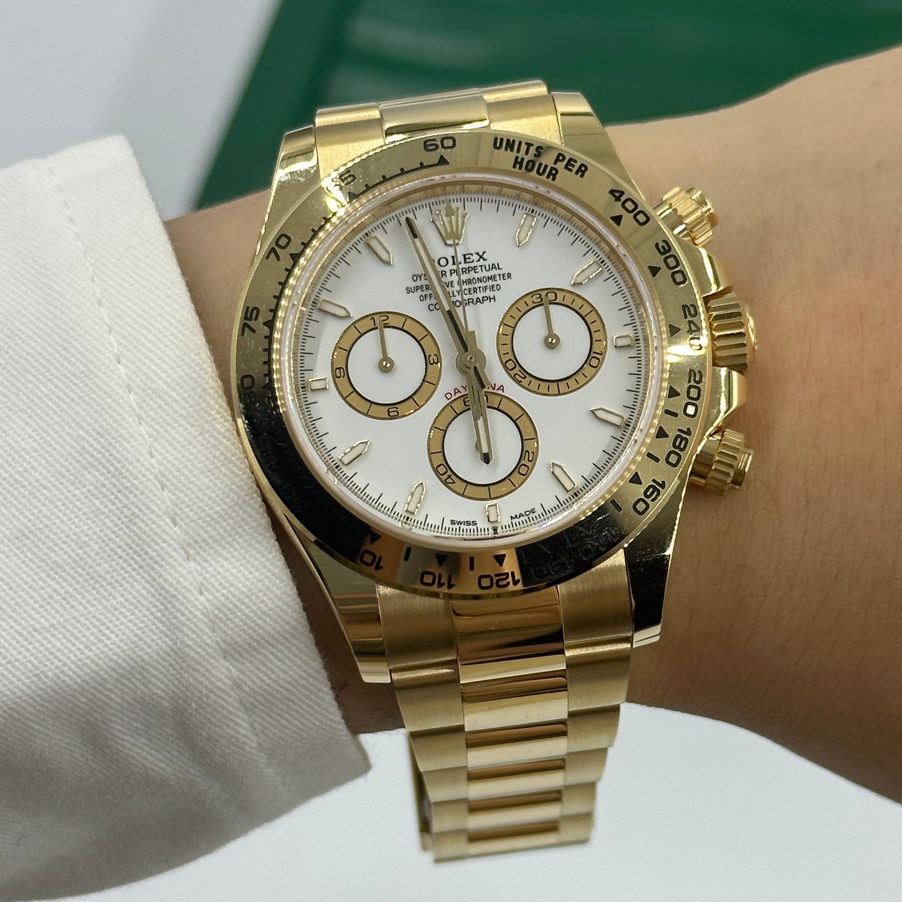 Rolex Cosmograph Daytona 126508 White