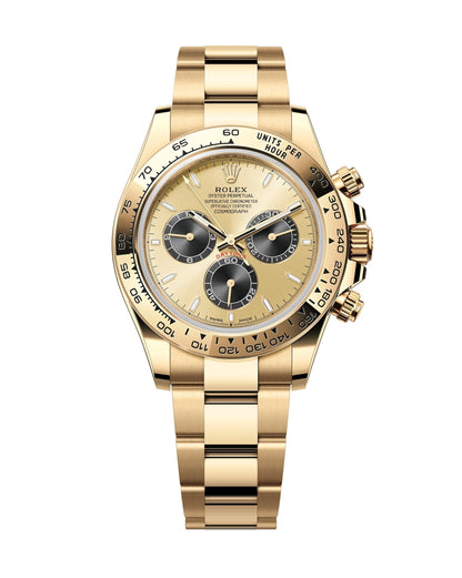 Rolex Cosmograph Daytona 126508 Golden und leuchtend schwarz