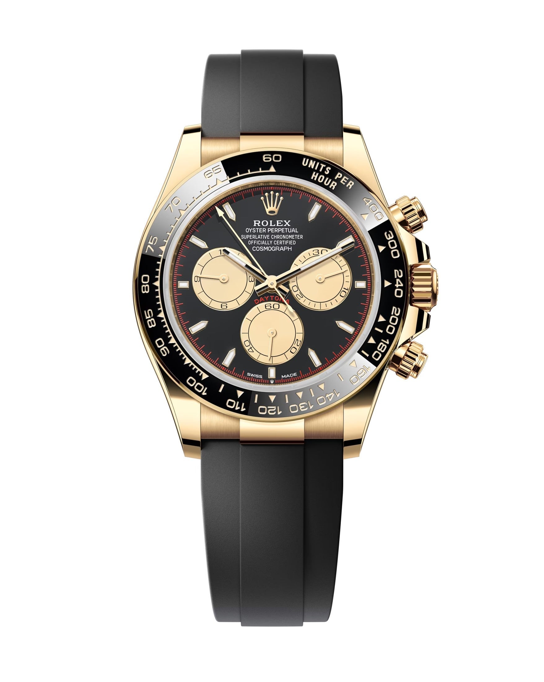 Rolex Cosmograph Daytona 126518 Intensives Schwarz und Champagner