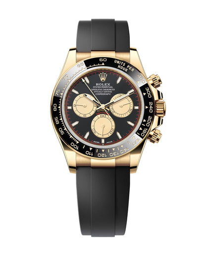 Rolex Cosmograph Daytona 126518 Intensives Schwarz und Champagner