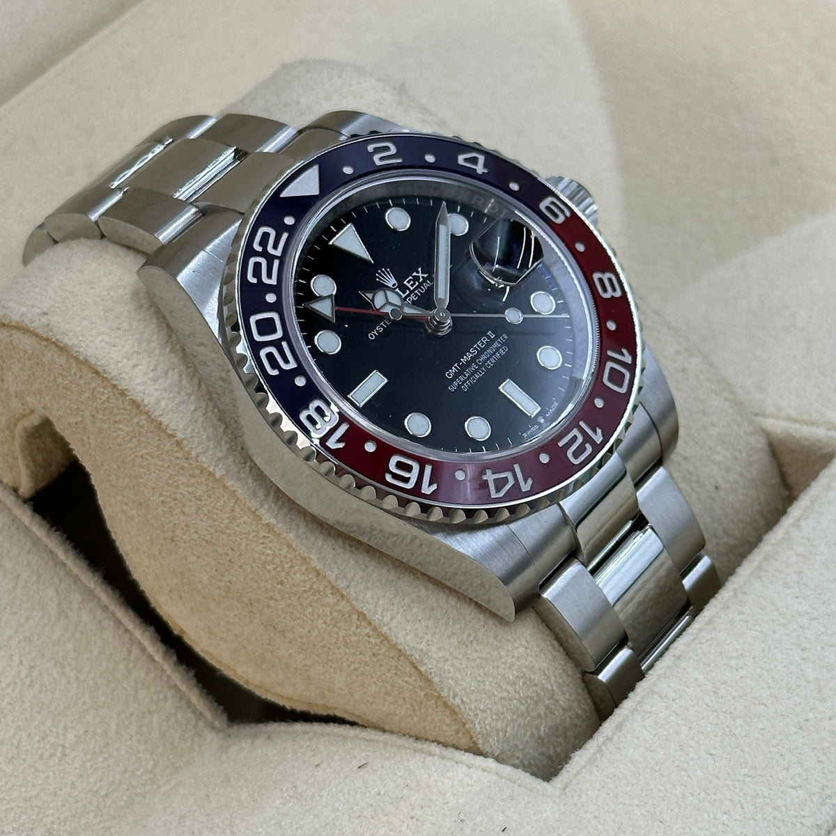 Rolex GMT-Master II 40MM 126710BLRO Oyster 2025