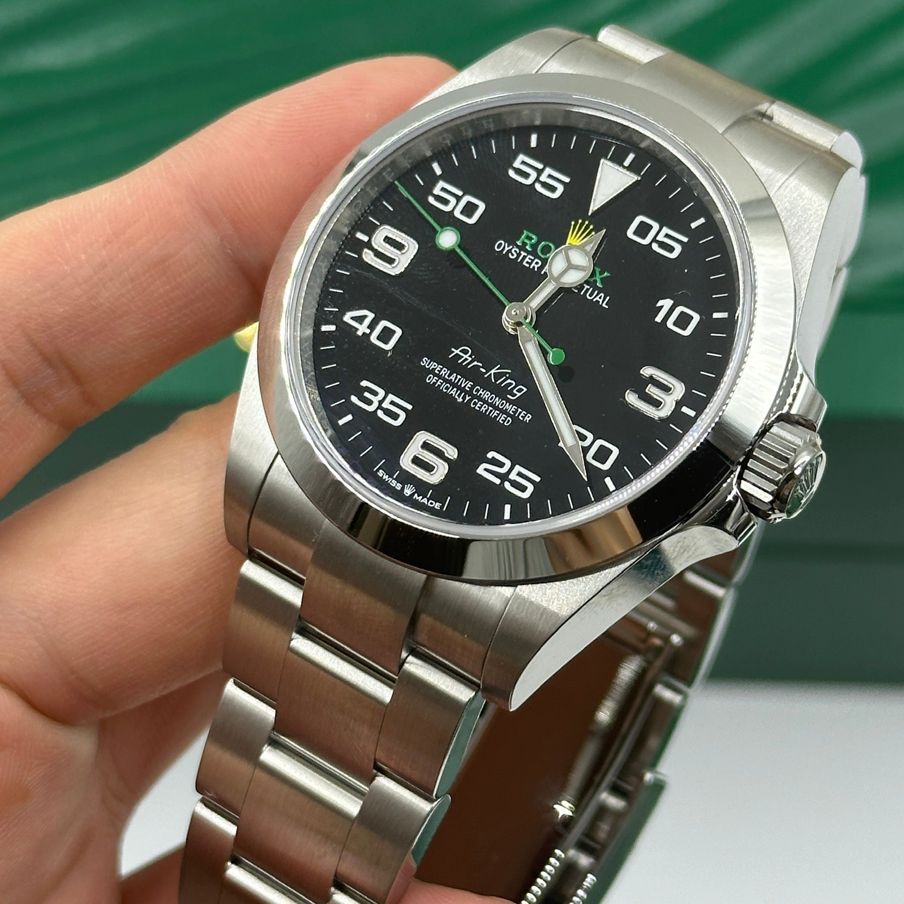 Rolex Air King 126900 Schwarz