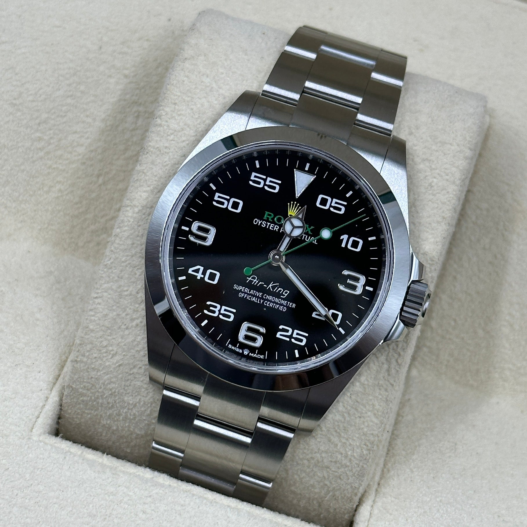 Rolex Air King 126900 Schwarz