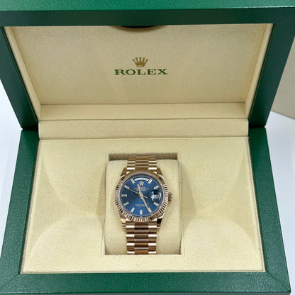 Rolex Day-Date 36 128235A Blue 2024