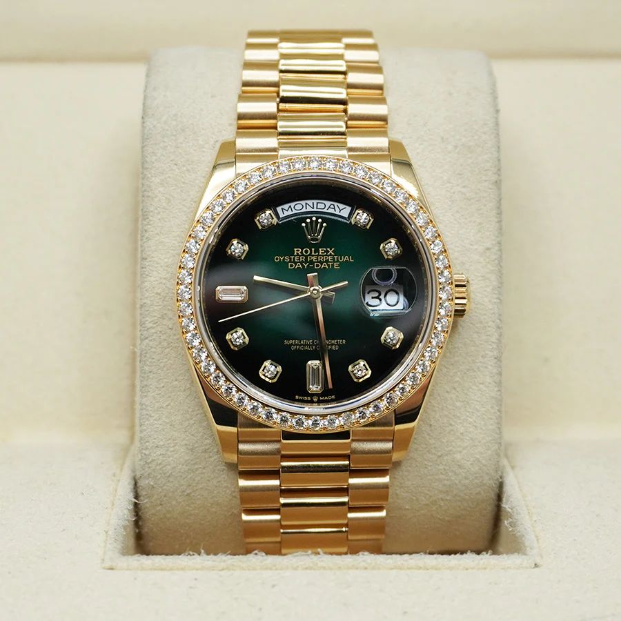 Rolex Day-Date 36 128348RBR G GREEN OMBRE 2026