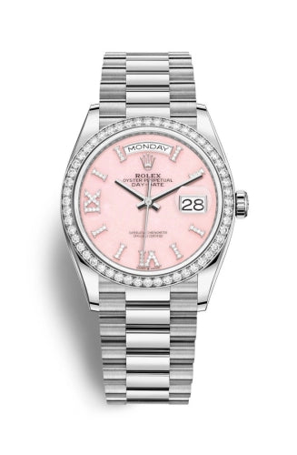 Rolex Day-Date 36 128349RBR Rose Roman Oyster