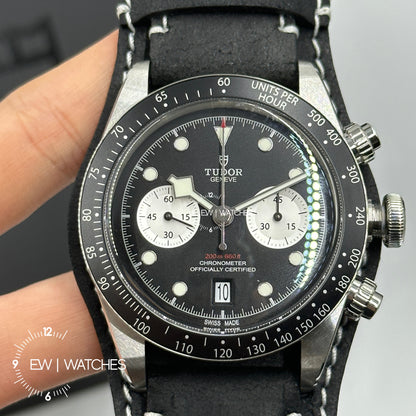 Tudor Black Bay Chrono 41mm 79360N-0005 Black Strap