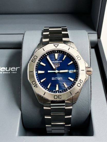 TAG Heuer WBP1113.BA0000 Aquaracer Professional 200 Solargraph 40 Stainless Steel