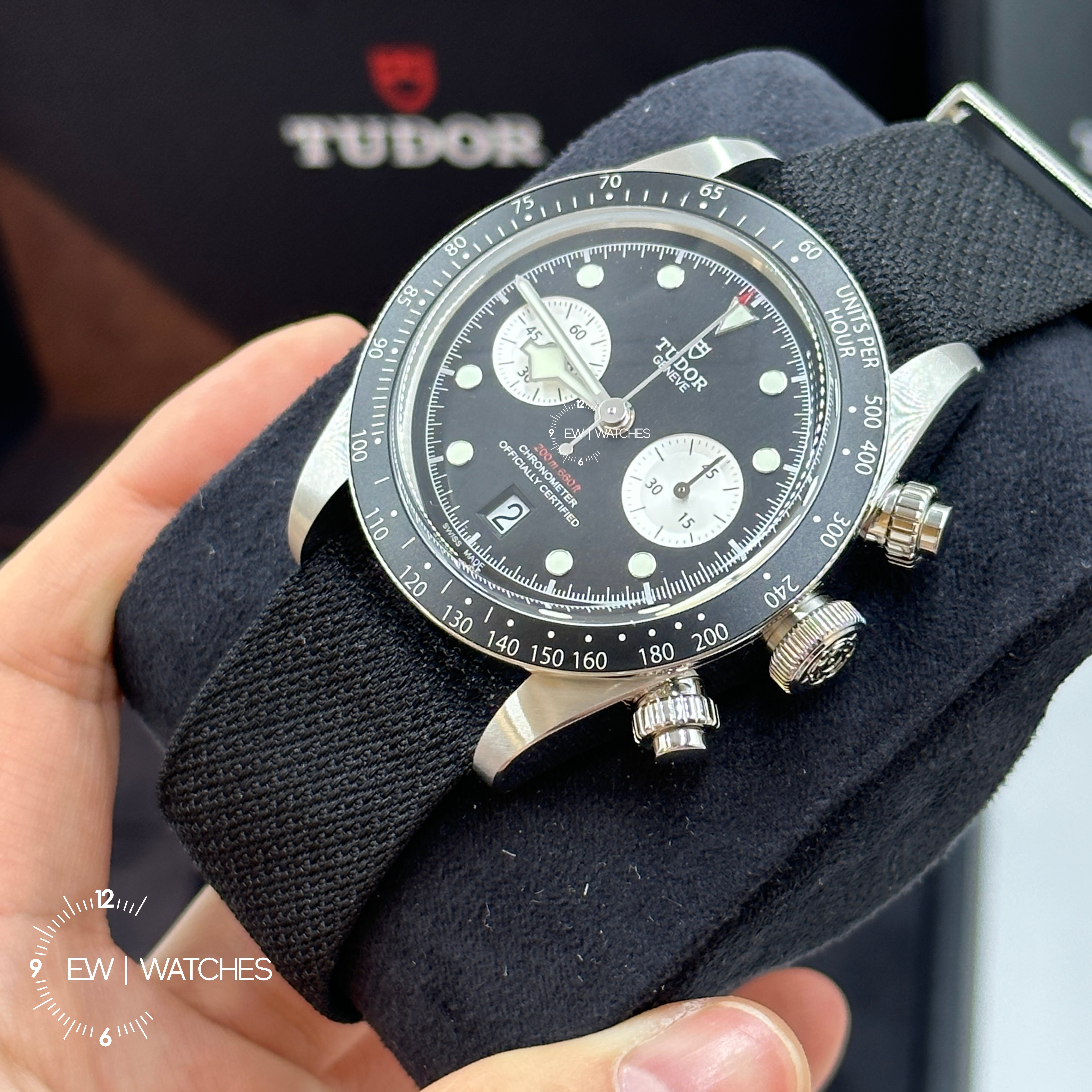 Tudor Black Bay Chrono 41mm 79360N-0007 Black Woven 2023