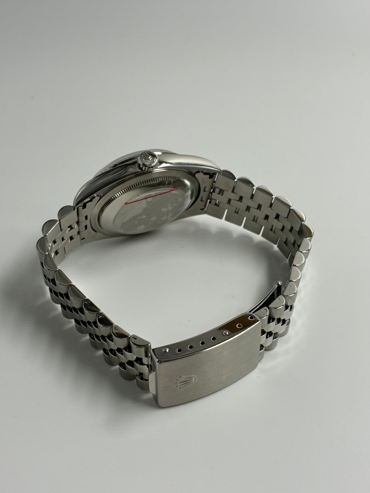 Rolex 16234 Silver Index Jubilee